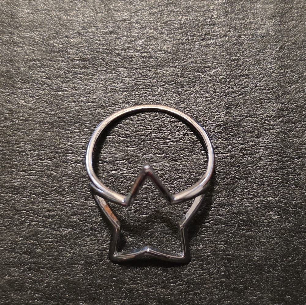 Pura Vida Silver Star Ring - Picture 2 of 2